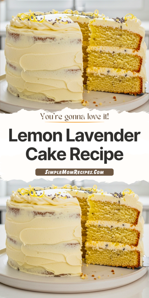 Lemon Lavender Cake Recipe