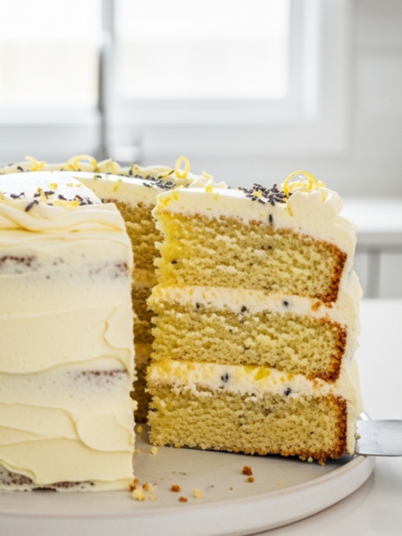 Lemon Lavender Cake Recipe