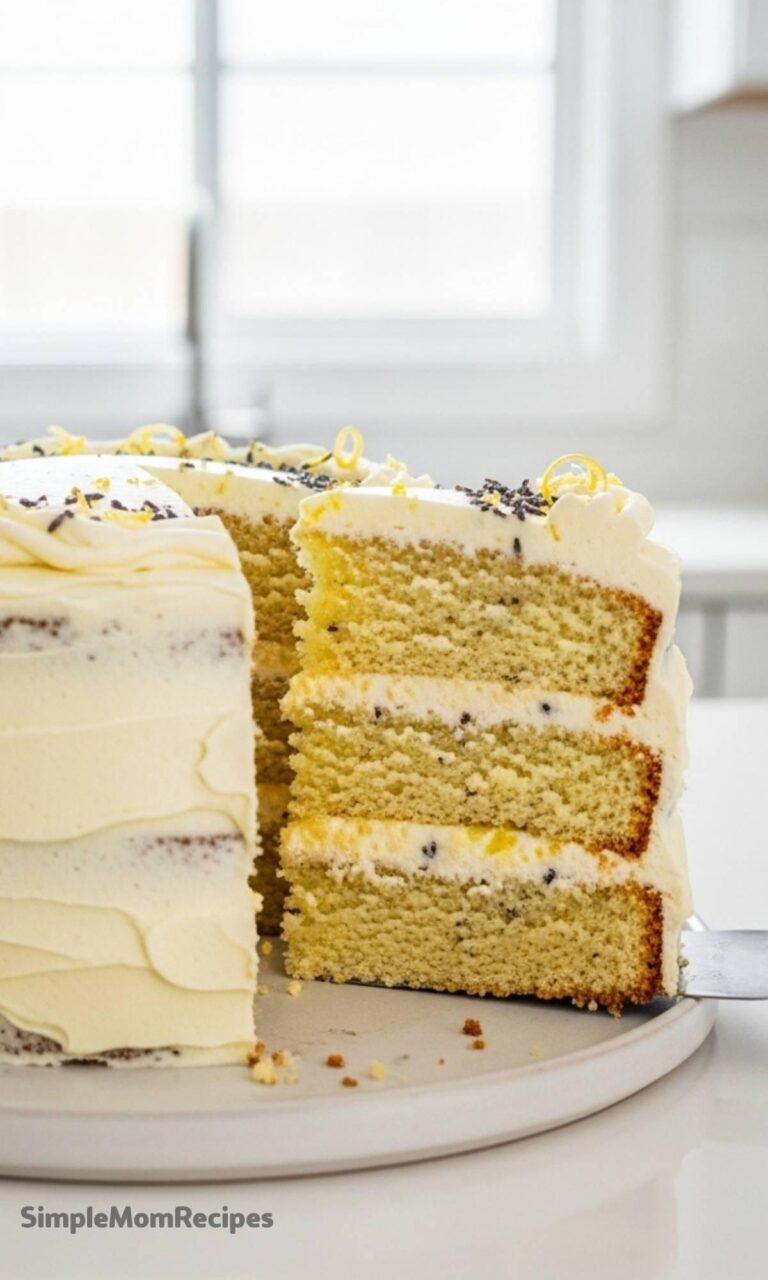 Lemon Lavender Cake Recipe