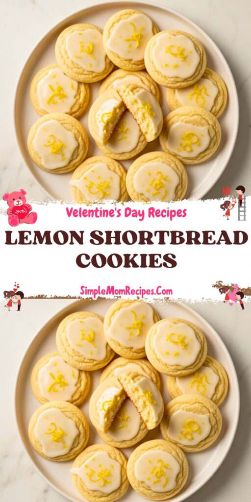 Lemon Shortbread Cookies Recipe
