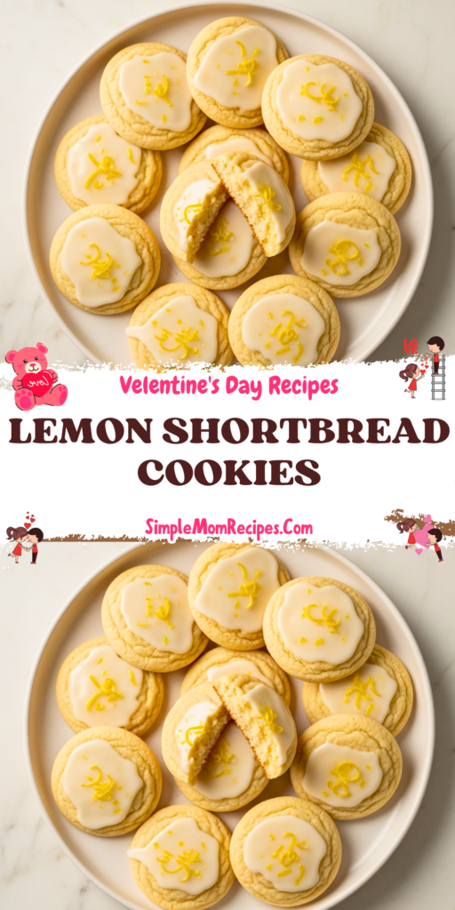 Lemon Shortbread Cookies Recipe