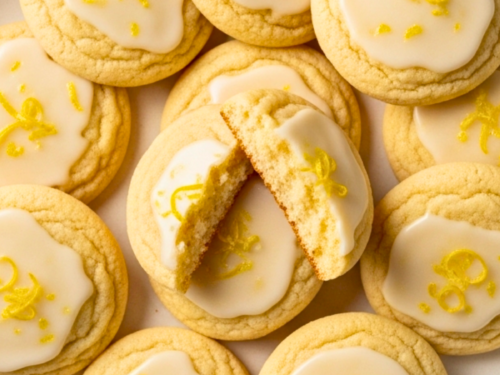 Lemon Shortbread Cookies Recipe