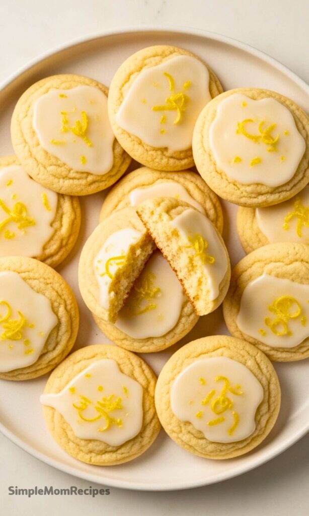 Lemon Shortbread Cookies Recipe