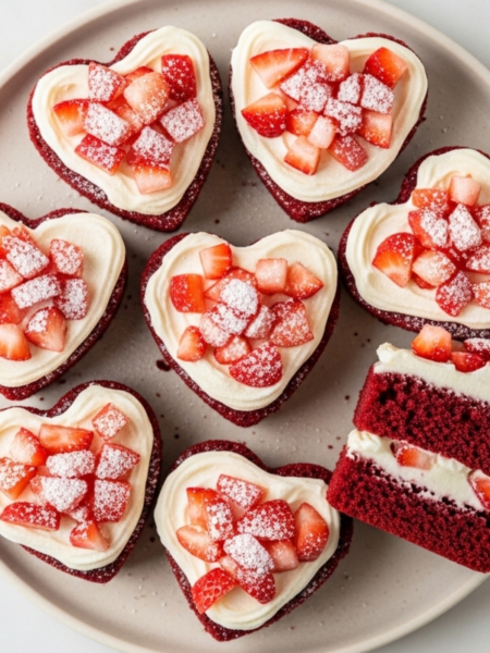 Mini Heart Cakes Recipe
