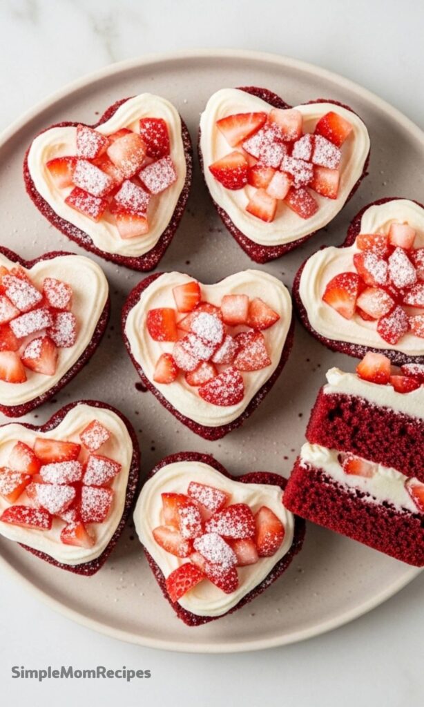 Mini Heart Cakes Recipe