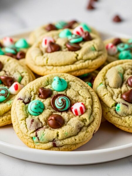 Mint Chocolate Chip Cookies Recipe