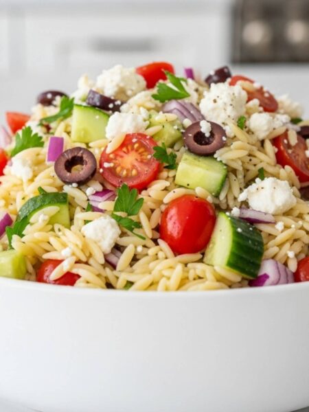 Orzo Pasta Salad Recipe