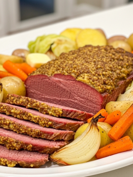 Oven Baked Corned Beef and Cabbage Recipe