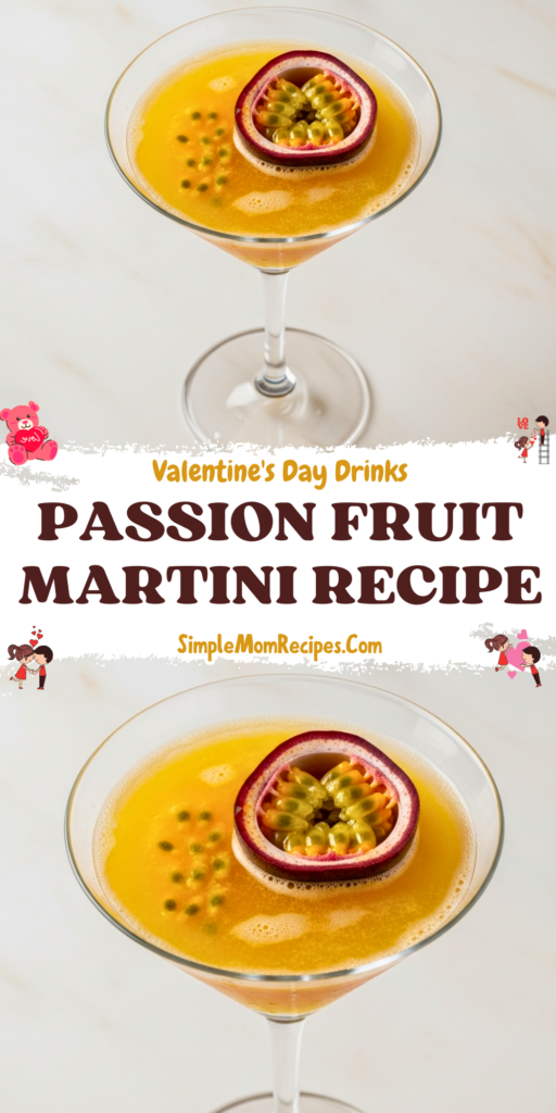 Passion Fruit Martini Recipe