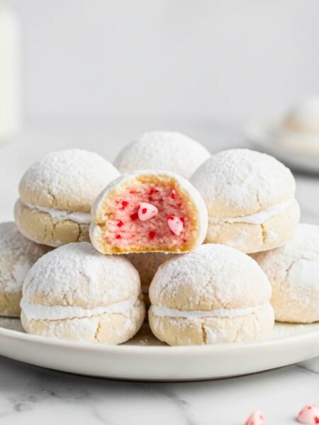 Peppermint Snowball Cookies Recipe