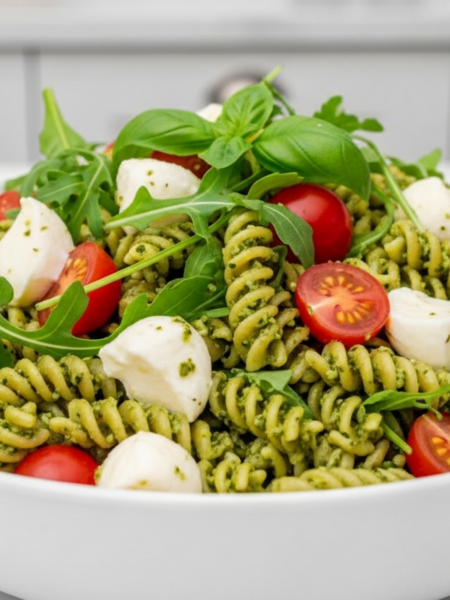 Pesto pasta salad Recipe