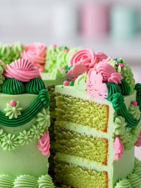 Pisces Pistachio Cake Recipe