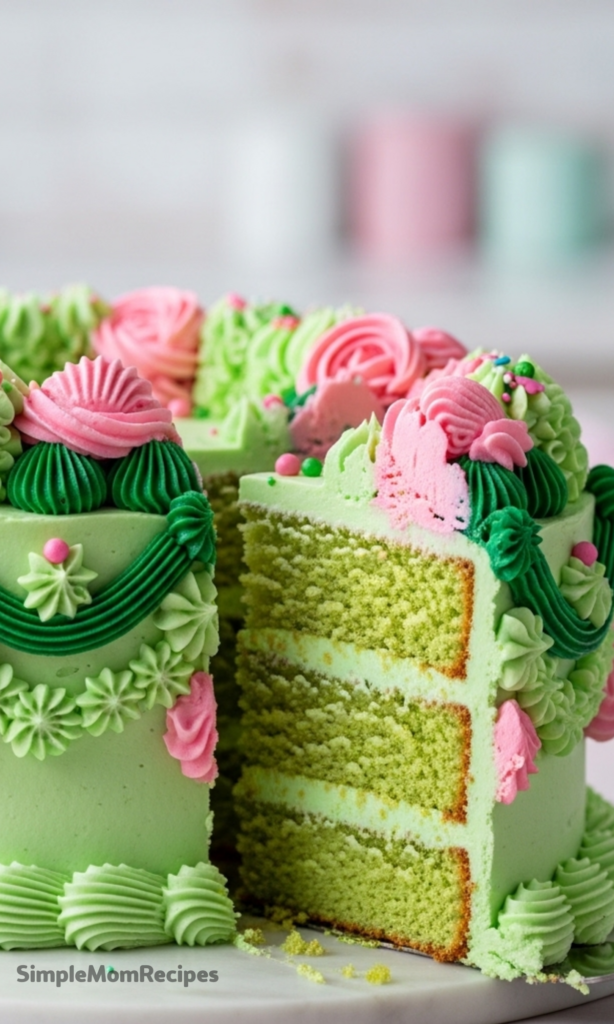 Pisces Pistachio Cake Recipe