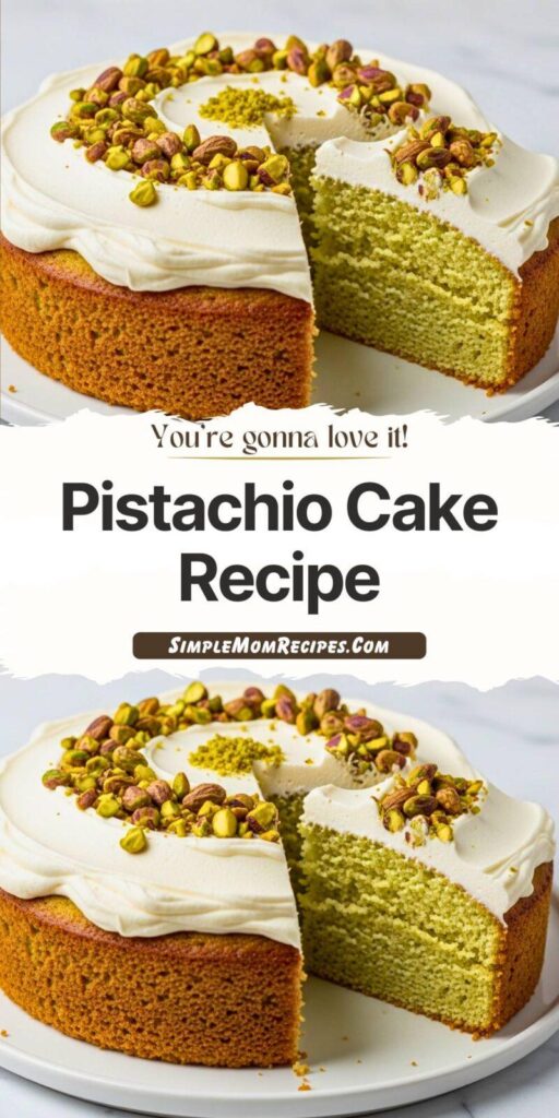 Pistachio Cake Recipe