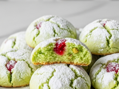 Pistachio Pudding Cookies Recipe