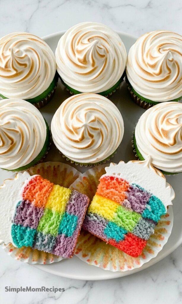 Rainbow Cupcakes Recipe
