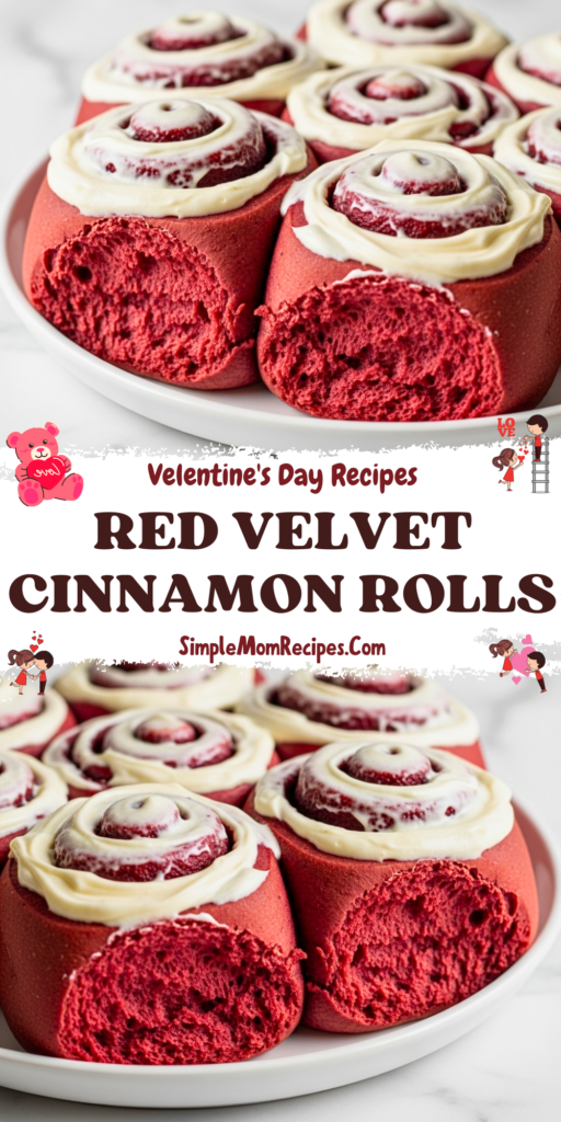 Red Velvet Cinnamon Rolls Recipe