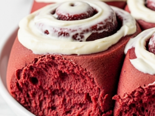 Red Velvet Cinnamon Rolls Recipe