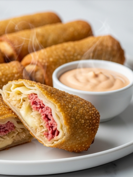 Reuben Egg Rolls Recipe