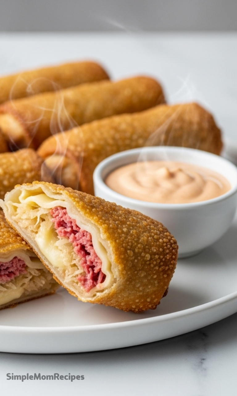 Reuben Egg Rolls Recipe