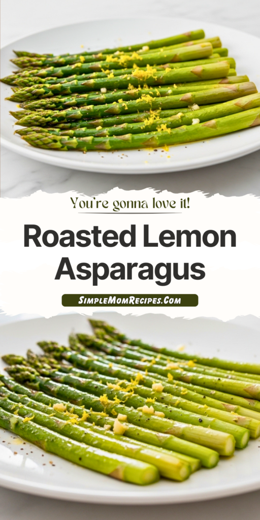 Roasted Lemon Asparagus