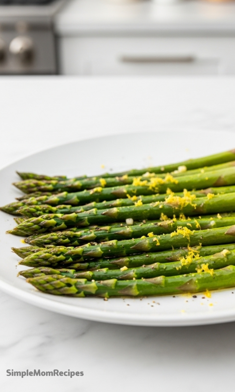Roasted Lemon Asparagus