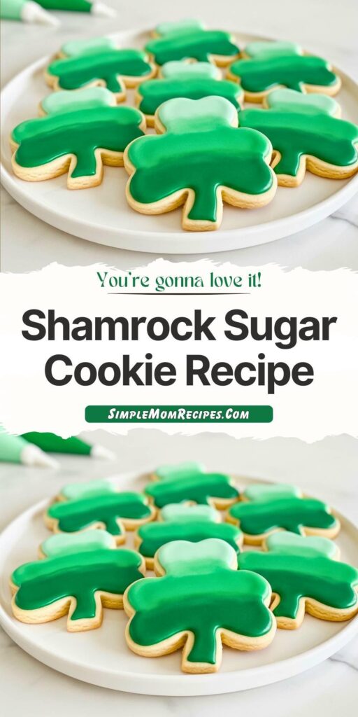 Shamrock Sugar Cookie Recipe