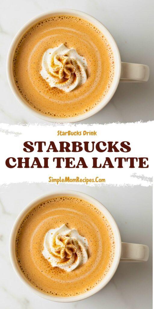 Starbucks Chai Tea Latte Recipe