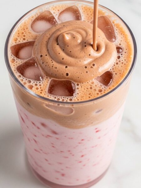 Starbucks Chocolate Covered Strawberry Pink Drink Recipe