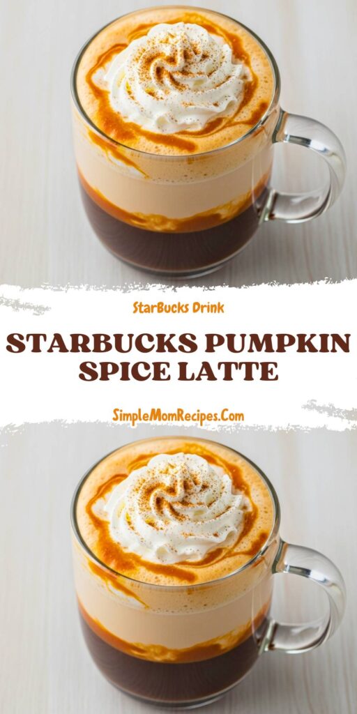 Starbucks Pumpkin Spice Latte Recipe