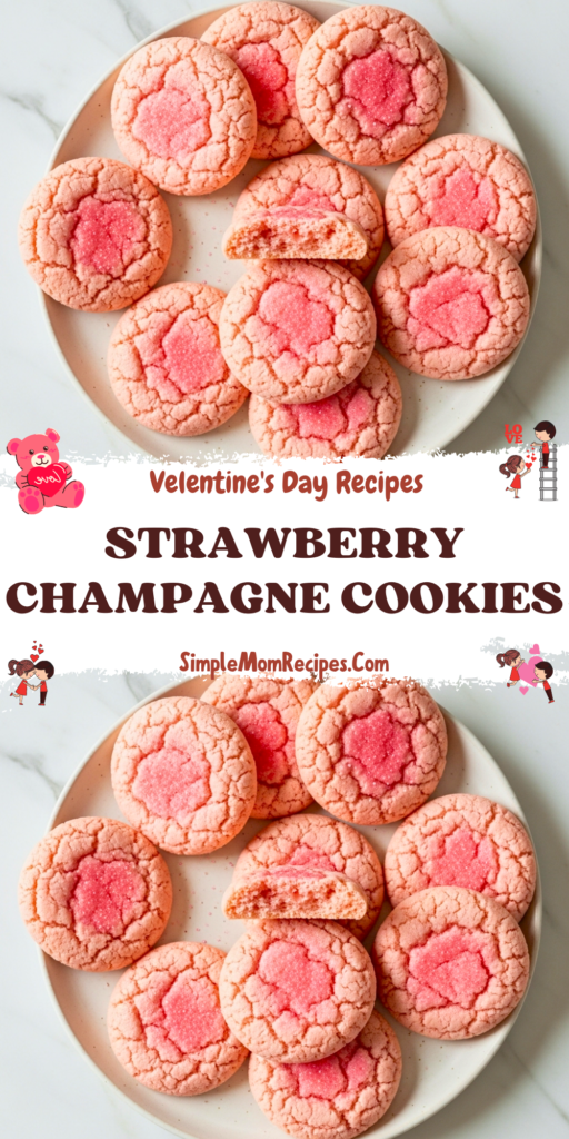 Strawberry Champagne Cookies Recipe