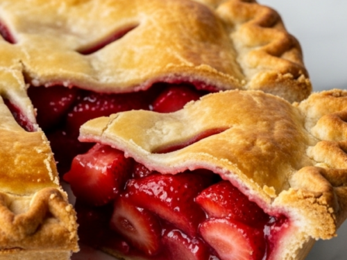 Strawberry Rhubarb Pie Recipe