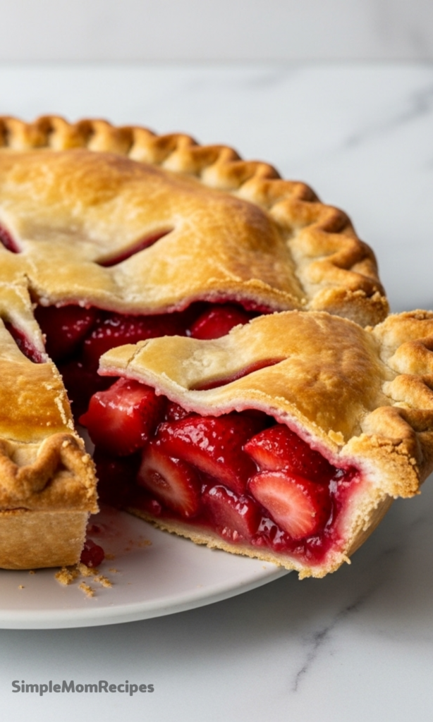 Strawberry Rhubarb Pie Recipe