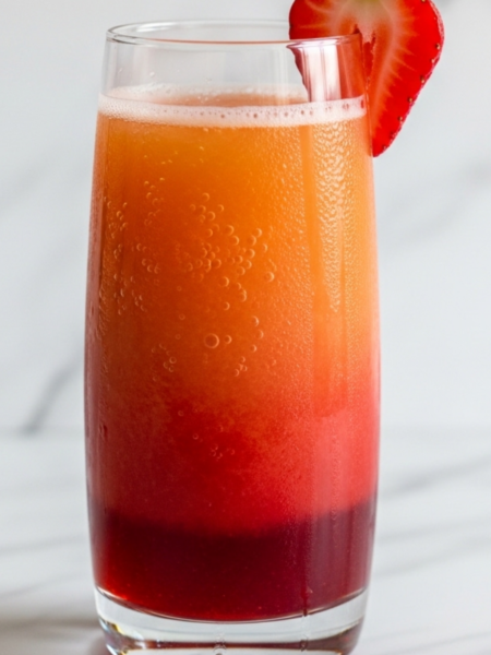 Strawberry Sunrise Mimosa Recipe