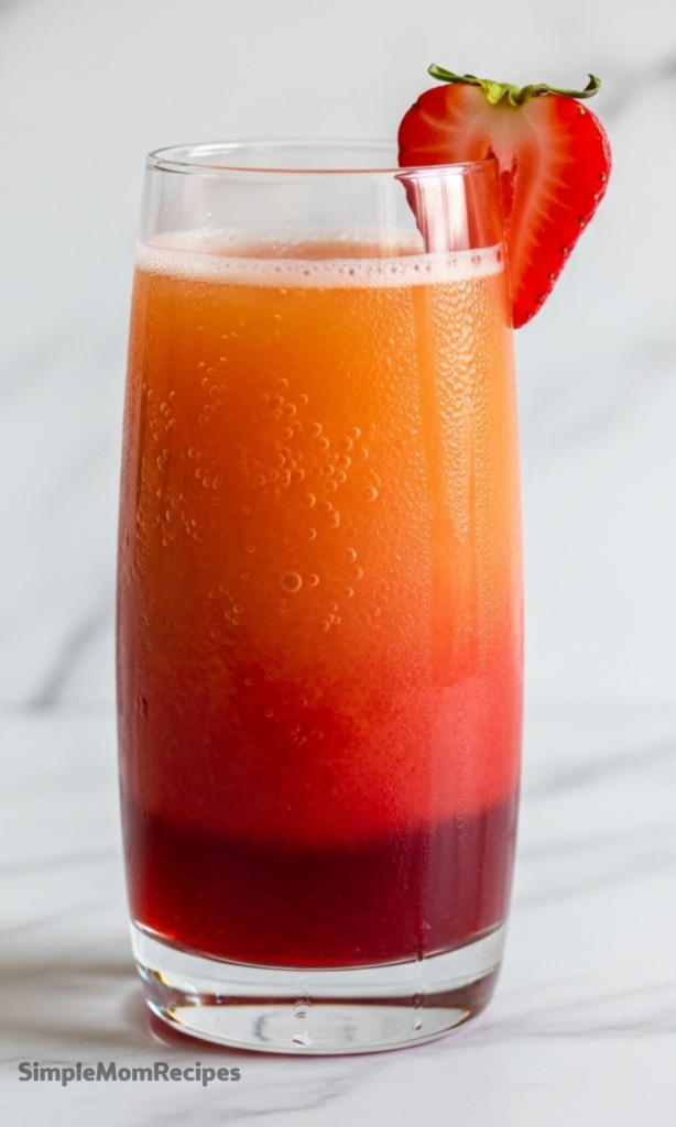 Strawberry Sunrise Mimosa Recipe
