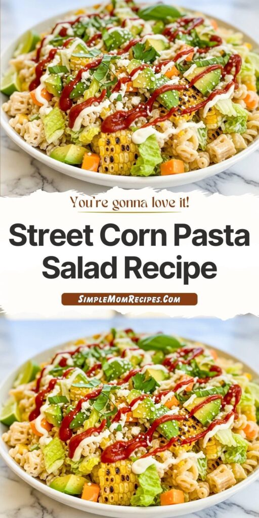 Street Corn Pasta Salad Recipe