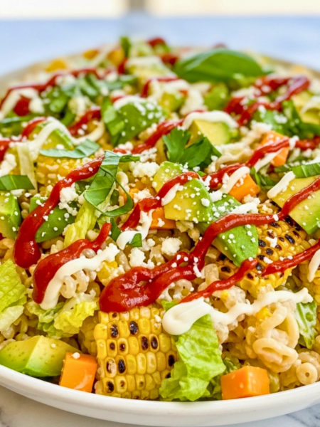 Street Corn Pasta Salad Recipe