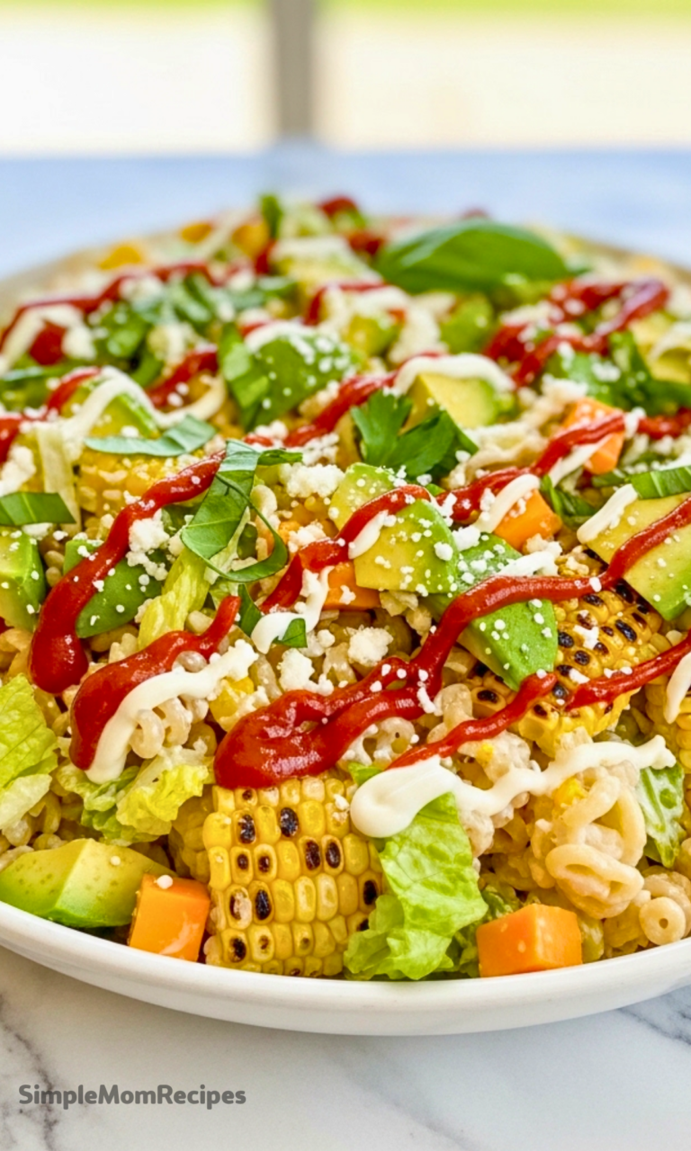 Street Corn Pasta Salad Recipe