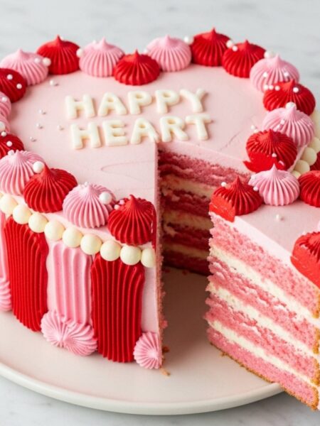 Vintage Heart Cake Recipe