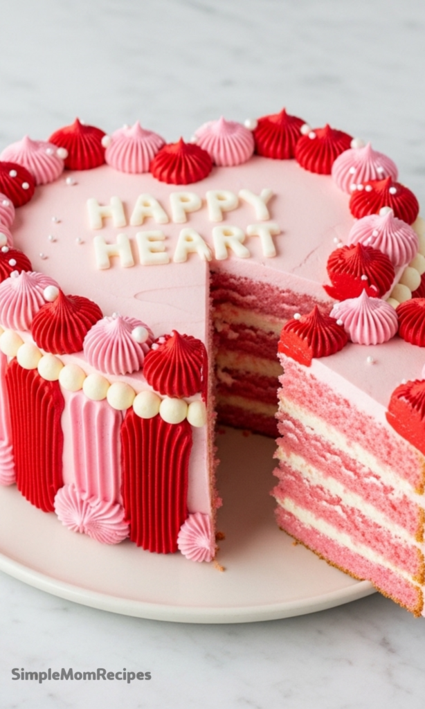 Vintage Heart Cake Recipe