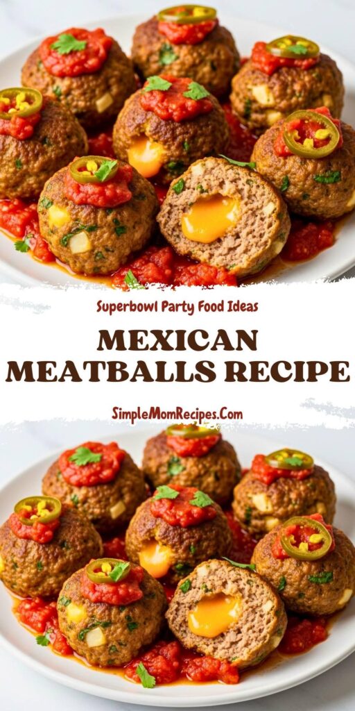 Zesty Mexican Meatballs Recipe