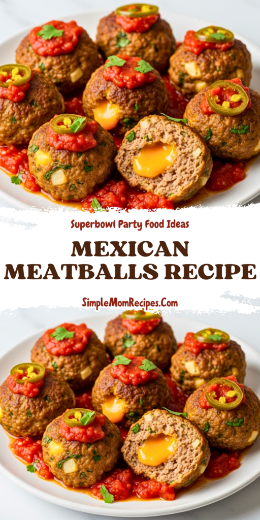 Zesty Mexican Meatballs Recipe