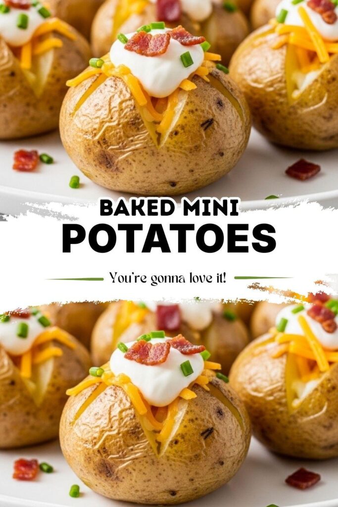 Baked Mini Potatoes Recipe