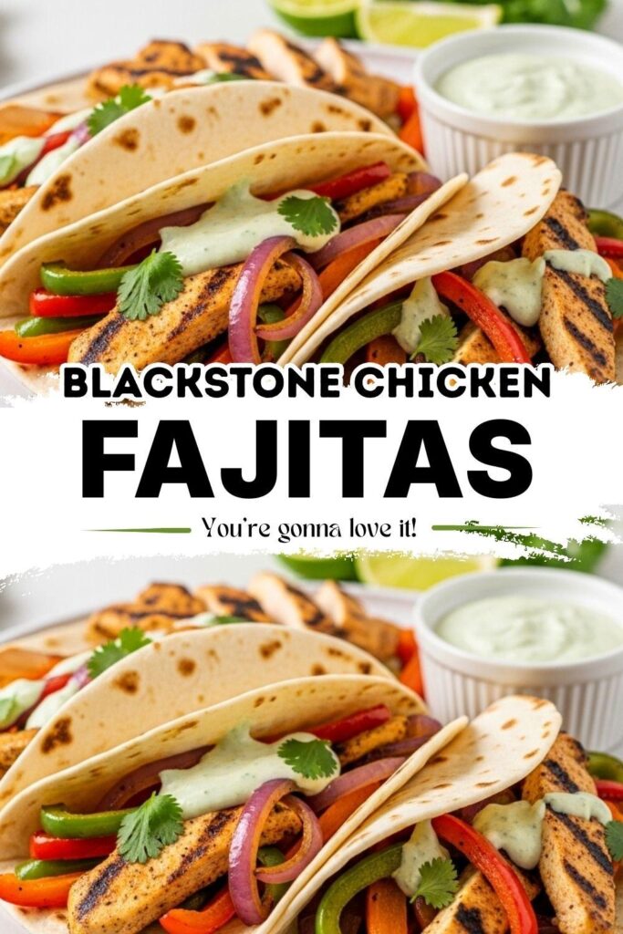 Blackstone Chicken Fajitas Recipe