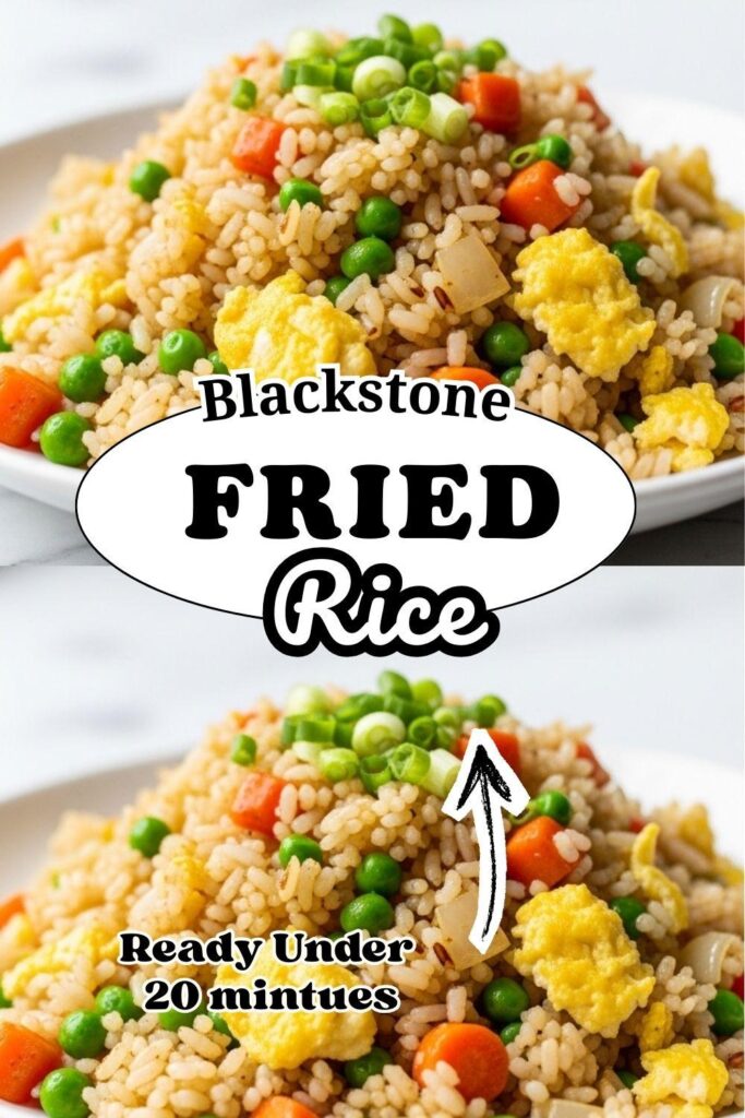 Blackstone Fried Rice Recipe