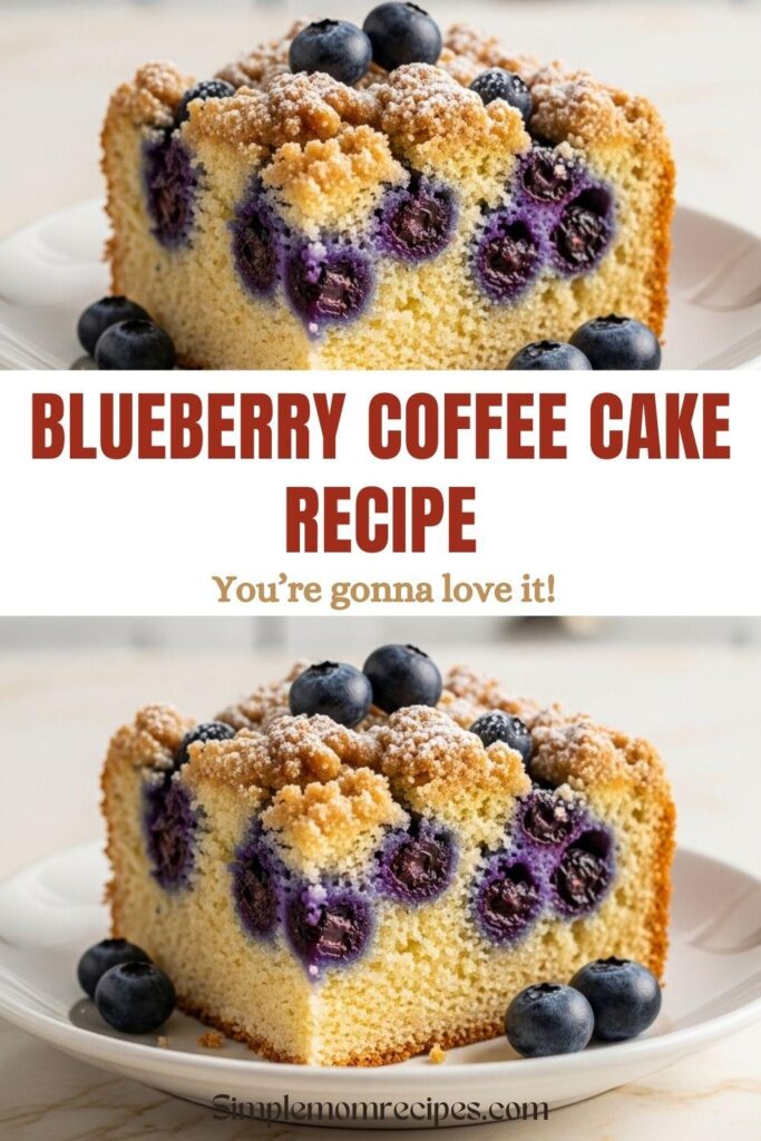 Blueberry Coffee Cake Recipe