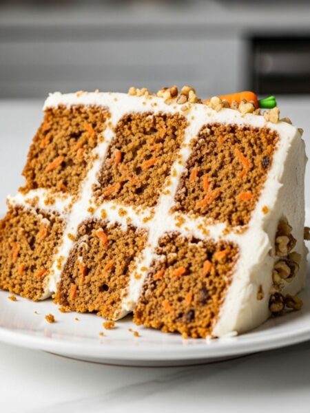 Carrot Cake with Cream Cheese Frosting Recipe