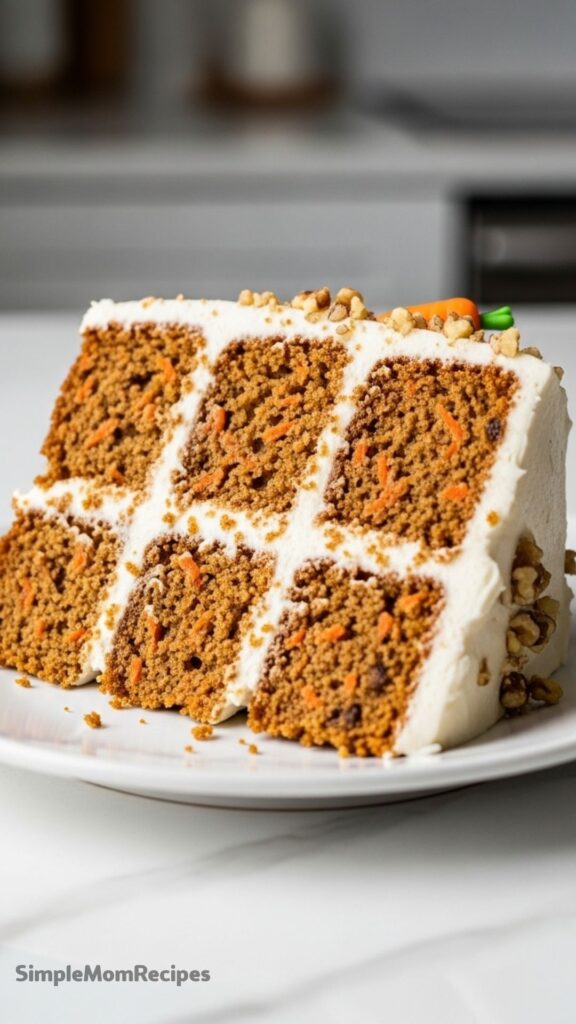 Carrot Cake with Cream Cheese Frosting Recipe