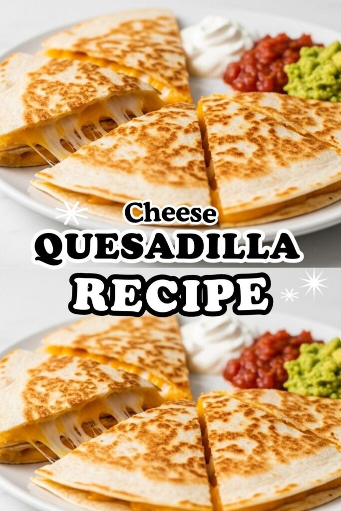 Cheese Quesadilla Recipe