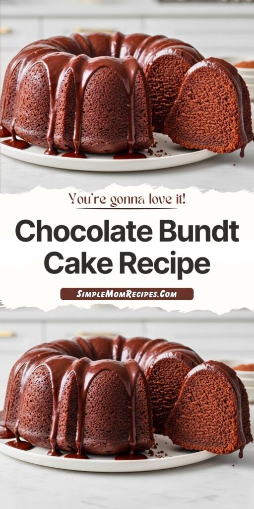 Chocolate Sour Cream Bundt Cake Recipe